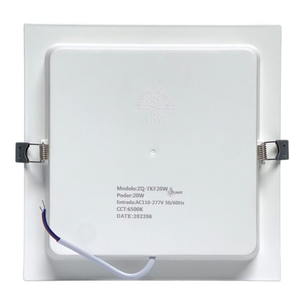 LAMP PANEL LED CUAD EMP 20W 110-277V ZQ-TKF20W BJ
