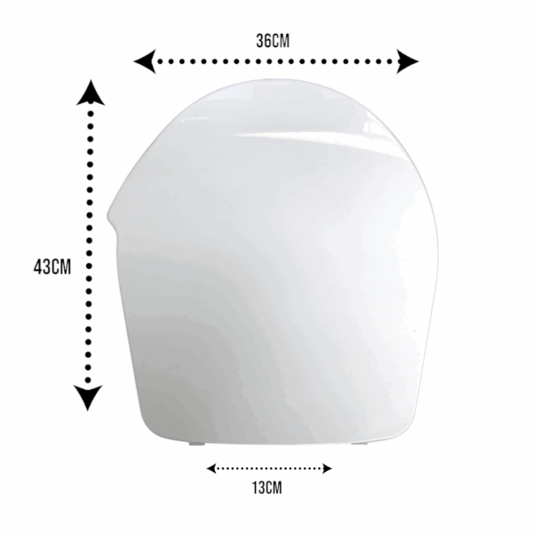 TAPA ASIENTO BLANCO CONFORTO CORONA