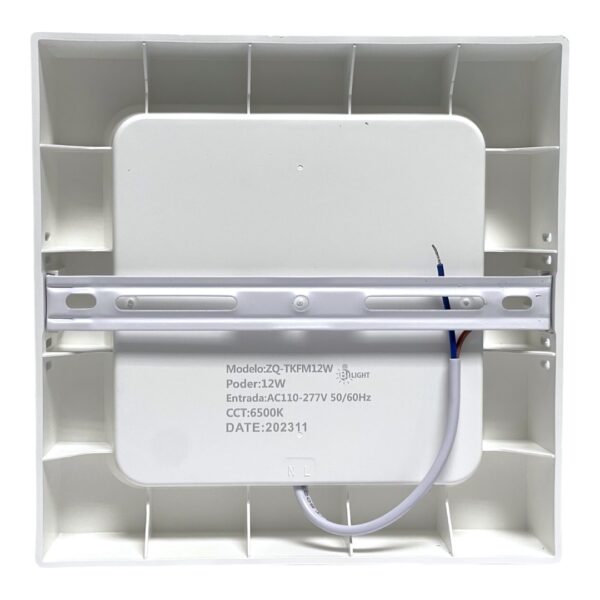 LAMP PANEL LED CUAD SUP 12W 110-277V ZQ-TKFM BJ LIGHT