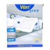 LAMP PANEL LED CUAD EMP 12W 100-240V VERT SPS-010