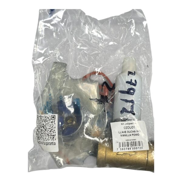 LLAVE DUCHA IND M/POMO FP 02DU01