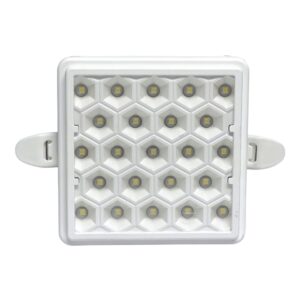 LAMP PANEL LED CUAD EMP 9W COLMENA L/BLANCA  85-265V VERT PCEG-96