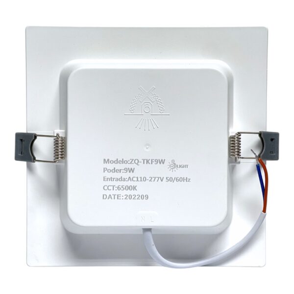 LAMP PANEL LED CUAD EMP 9W 110-277V ZQ-TKF BJ LIGHT