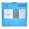 LAMP PANEL LED CUAD EMP 9W 110-277V ZQ-TKF BJ LIGHT