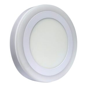 LAMP PANEL LED RED SUP 12+4W BLCO-FUCSIA 85-265V PDSR-124P VERT