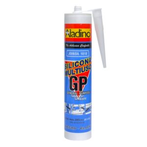 SILICON NEGRO CART 280ML MULTIUSO ALADINO CA09