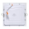 LAMP PANEL LED CUAD EMP 18W 85-265V HAMMER FHE-141218C