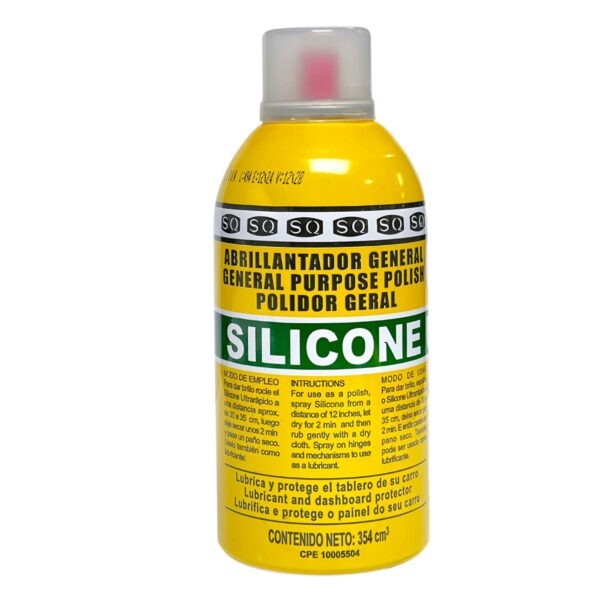 SILICON SPRAY ULTRA ABRILLANTADOR LIMON 354CC SQ