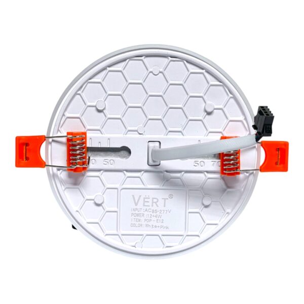 LAMP PANEL LED RED EMP 12W 85-265V VERT PDP-E12