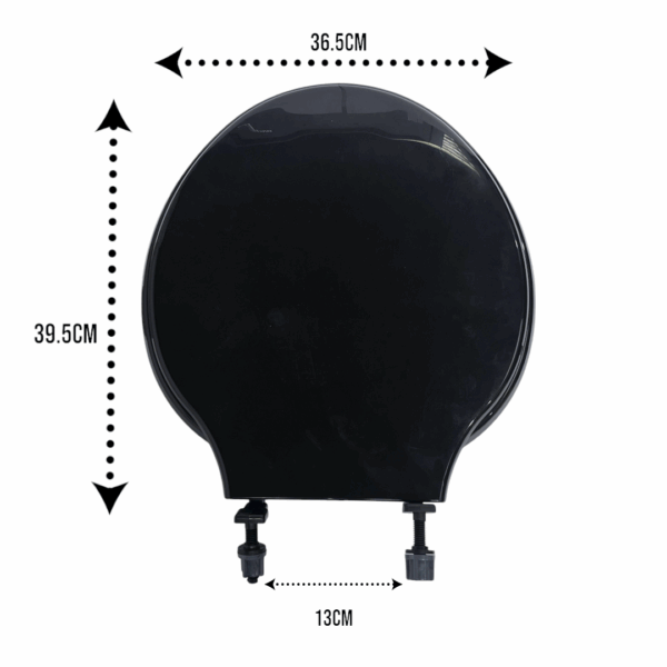 TAPA ASIENTO NEGRO DELTA RESIMOL