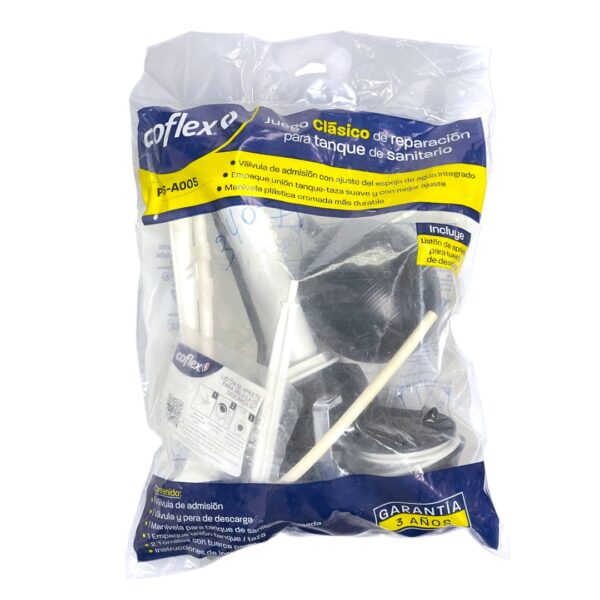 HERRAJE PLAST WC MANILLA PS-A005 COFLEX
