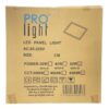LAMP PANEL LED CUAD EMP 50W 60X60CM  PROLIGHT