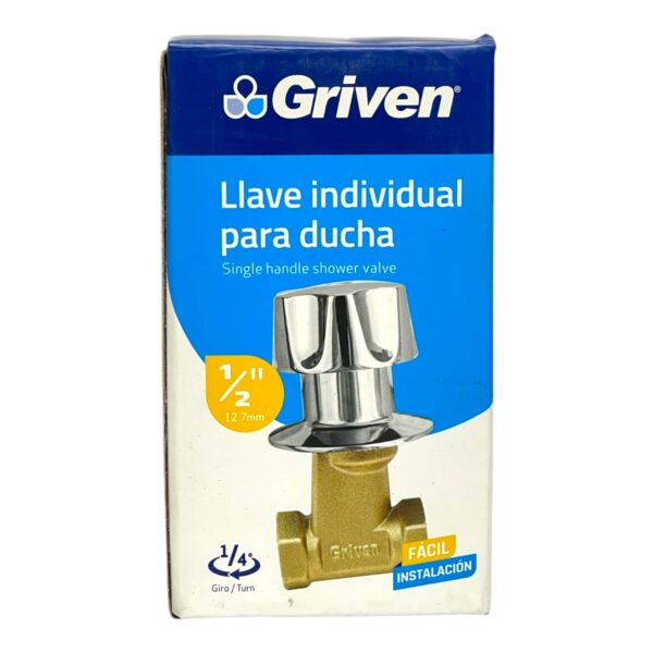 LLAVE DUCHA INDIV GRIVEN  GV-WA-2 10051