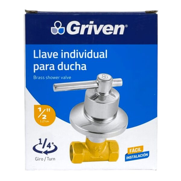LLAVE DUCHA IND 1/2 GRIVEN A367-WA024 9400